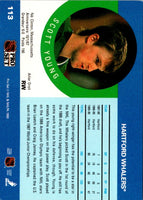 1990 Pro Set Scott Young #113
