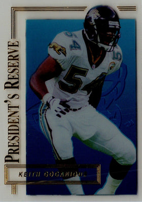1996 Collector's Edge President's Reserve Keith Goganious #289