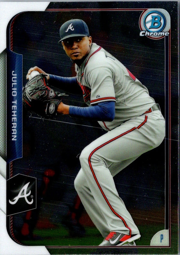 2015 Bowman Chrome Julio Teheran #145