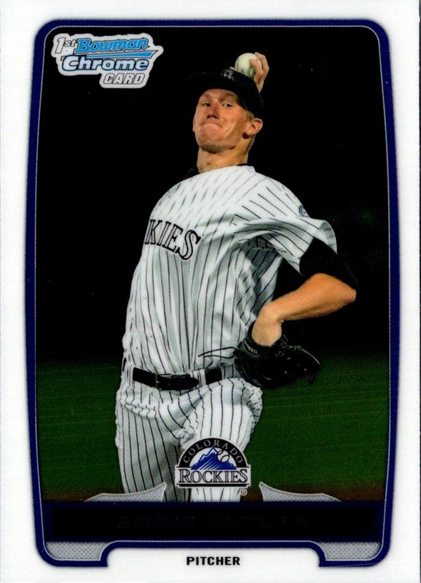 2012 Bowman Draft Picks & Prospects Eddie Butler #BDPP103