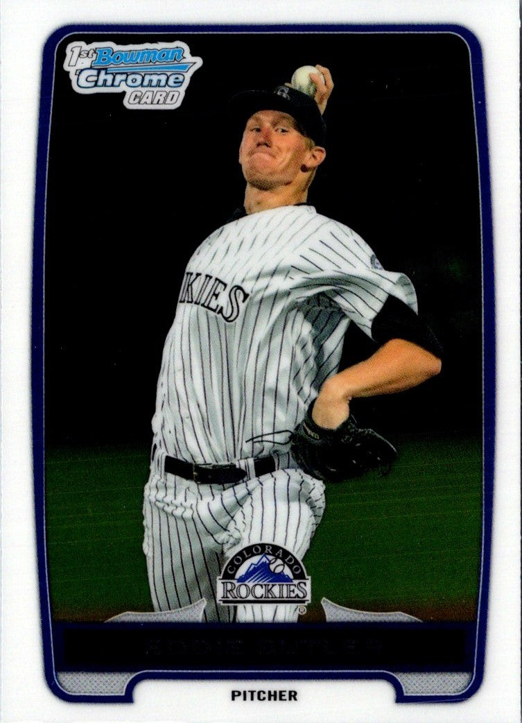 2012 Bowman Draft Picks & Prospects Eddie Butler