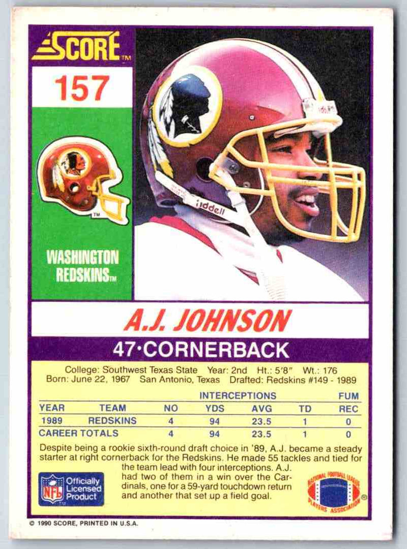 1990 Score A.J. Johnson