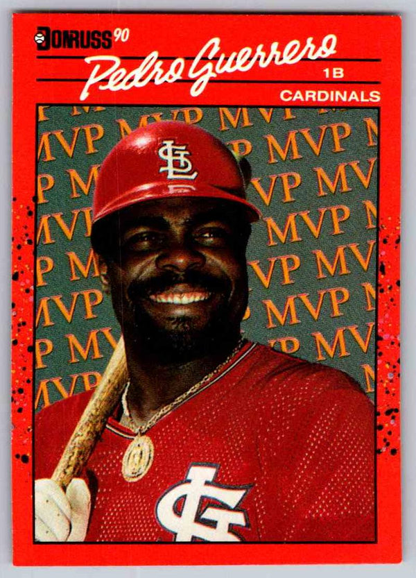 1990 Donruss Pedro Guerrero #BC-6