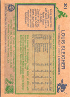 1983 O-Pee-Chee Louis Sleigher #301 Rookie