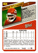 1993 Topps David Whitmore