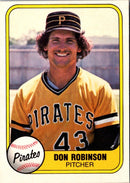 1981 Fleer Don Robinson