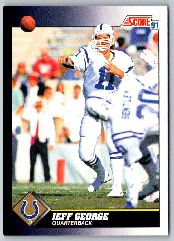 1991 Score Jeff George #502