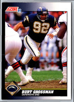 1991 Score Burt Grossman #551
