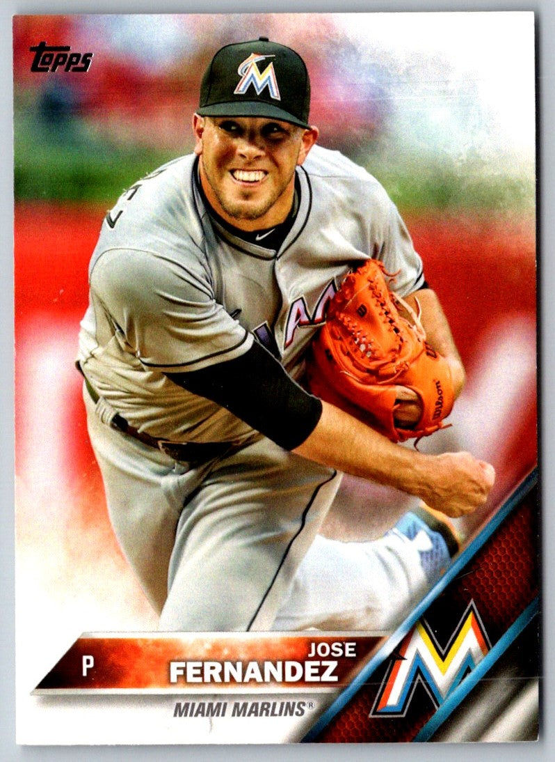 2016 Topps Jose Fernandez