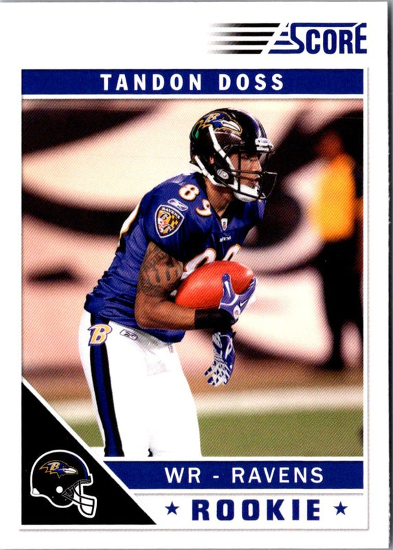 2011 Score Tandon Doss #394 Rookie