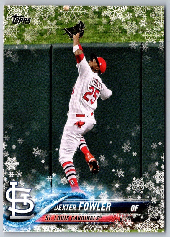 2018 Topps Holiday Dexter Fowler #HMW191