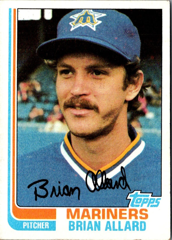 1982 Topps Brian Allard #283