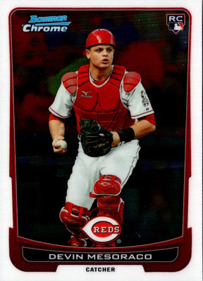 2012 Bowman Chrome Devin Mesoraco #46 Rookie