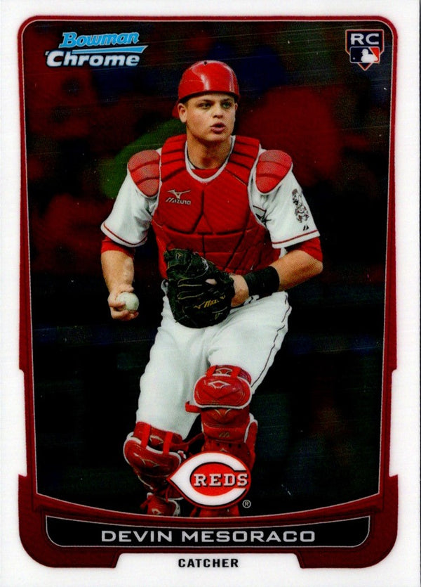 2012 Bowman Chrome Devin Mesoraco #46 Rookie