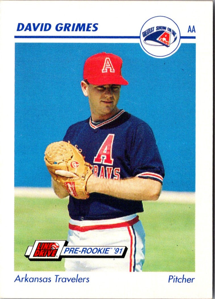 1991 Line Drive AA David Grimes