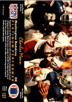 1991 Pro Set Platinum Charles Mann #127