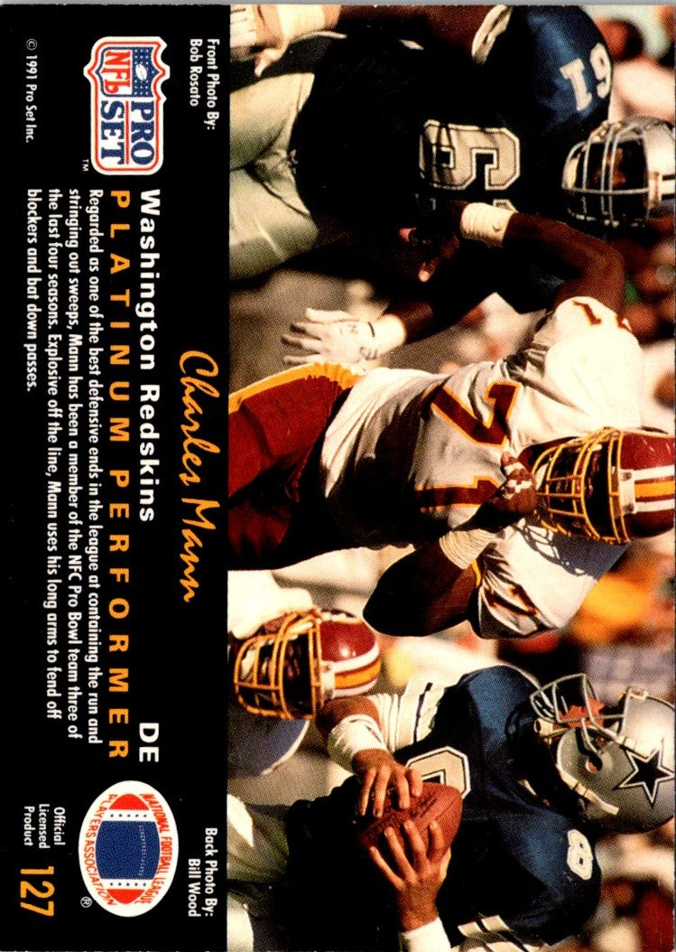 1991 Pro Set Platinum Charles Mann