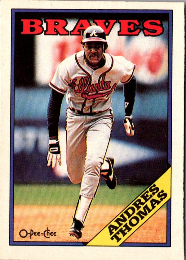 1988 O-Pee-Chee Andres Thomas #13