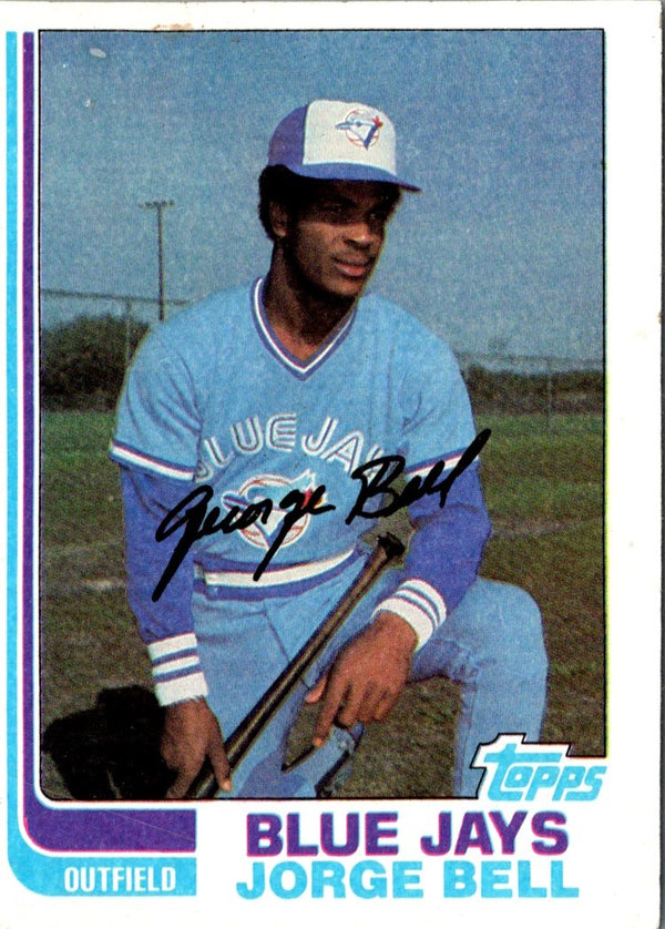 1982 Topps Jorge Bell #254 Rookie