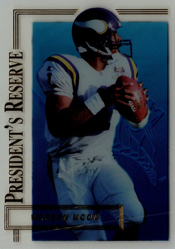1996 Collector's Edge President's Reserve Warren Moon #312