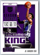 2018 Contenders De'Aaron Fox