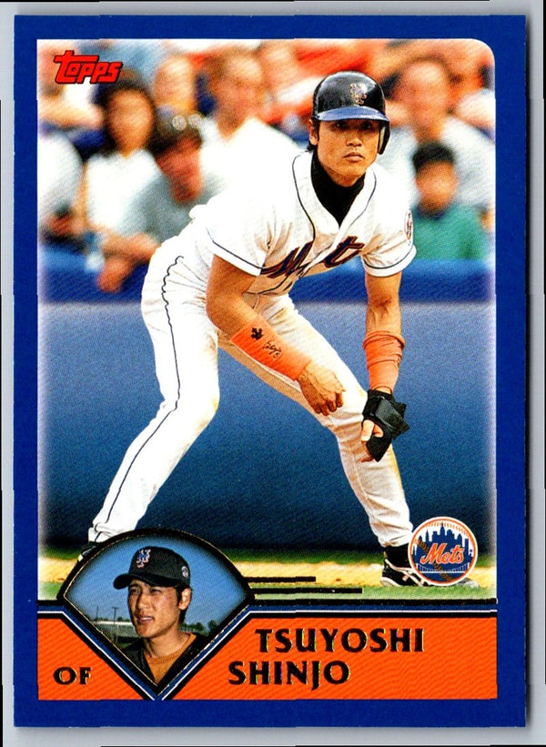 2003 Topps Tsuyoshi Shinjo #460