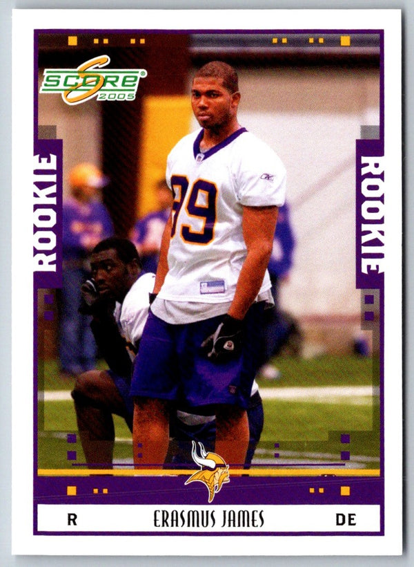 2005 Score Erasmus James #347 Rookie