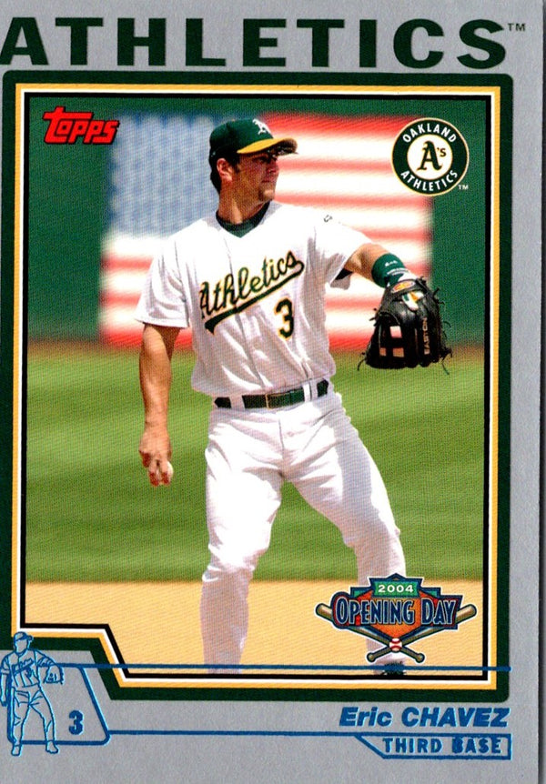 2004 Topps Opening Day Eric Chavez #65