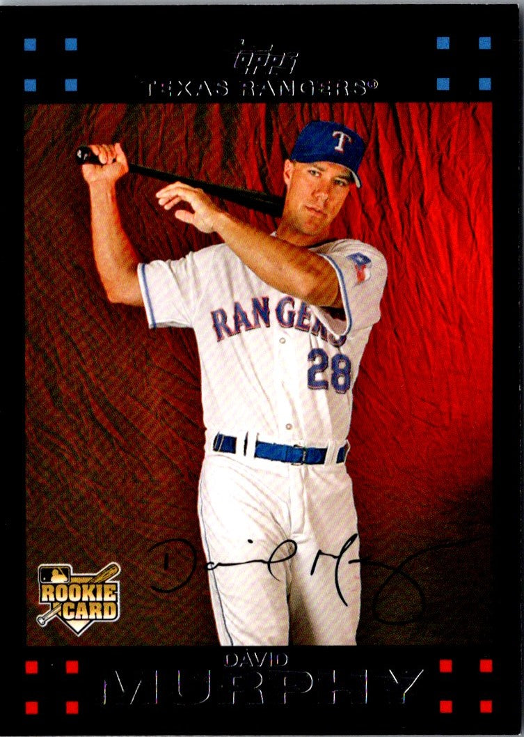 2007 Topps Updates & Highlights David Murphy