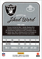 2016 Donruss Optic Jihad Ward #121 Rookie