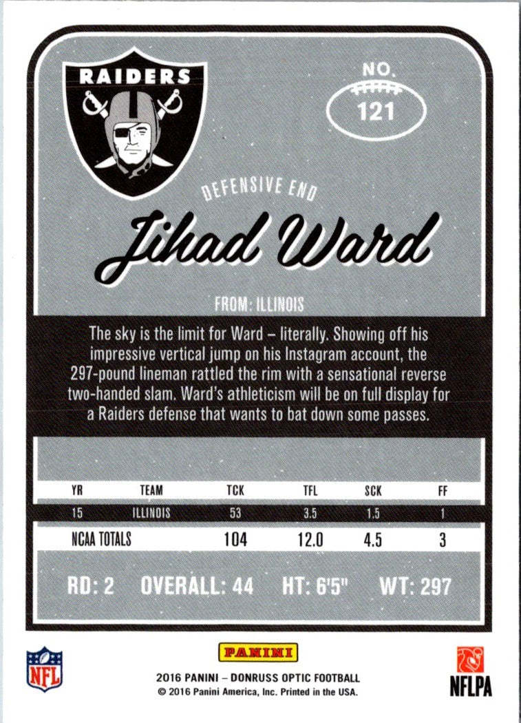 2016 Donruss Optic Jihad Ward