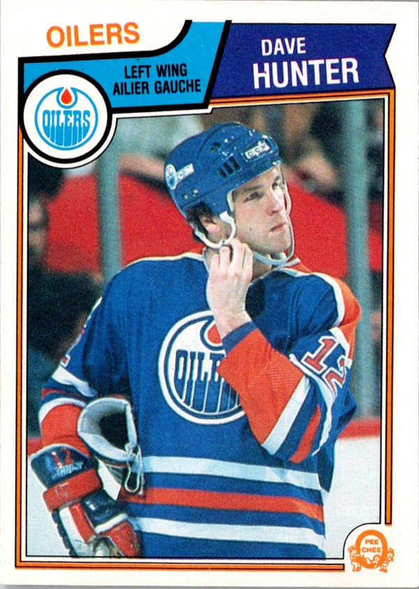 1983 O-Pee-Chee Dave Hunter #32