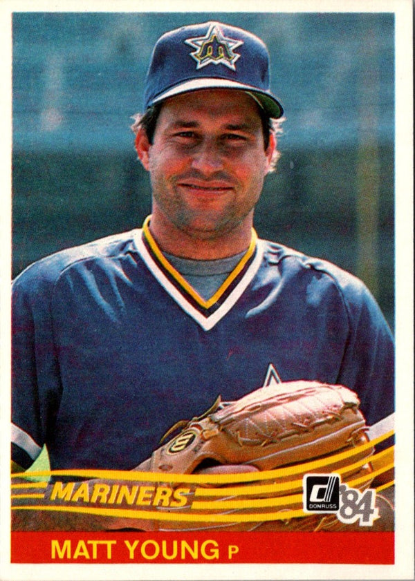 1984 Donruss Matt Young #362 Rookie