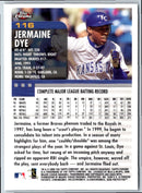 2000 Topps Jermaine Dye