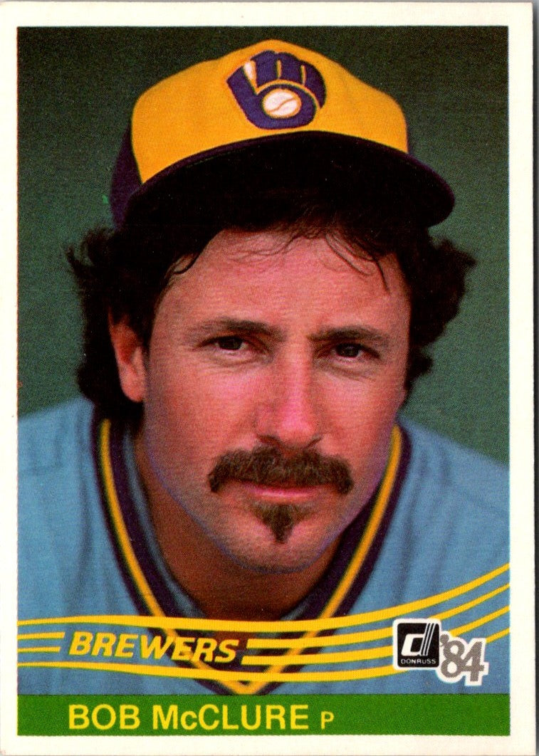 1984 Donruss Bob McClure