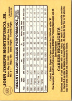 1985 Donruss John Montefusco #580