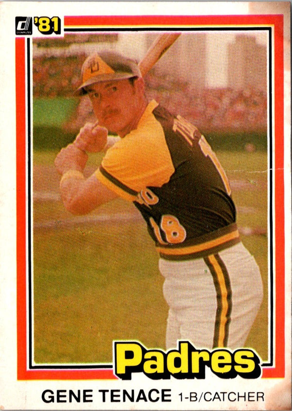 1981 Donruss Gene Tenace #241