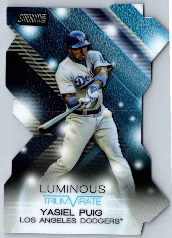 2015 Stadium Club Yasiel Puig #T-10A