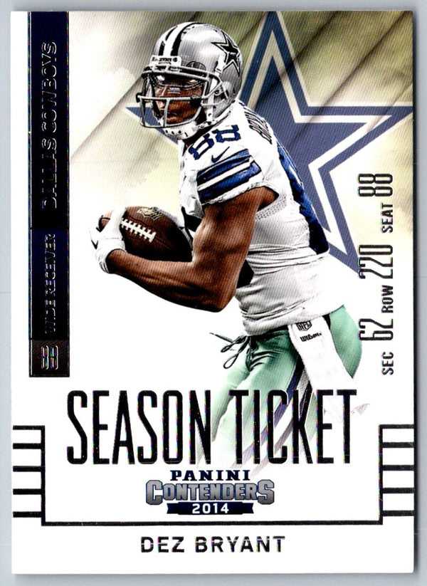 2014 Panini Contenders Dez Bryant #35