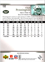 2007 Upper Deck Chad Pennington #132