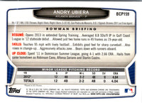 2013 Bowman Chrome Prospects Andry Ubiera #BCP159