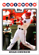 2008 Topps Ryan Church