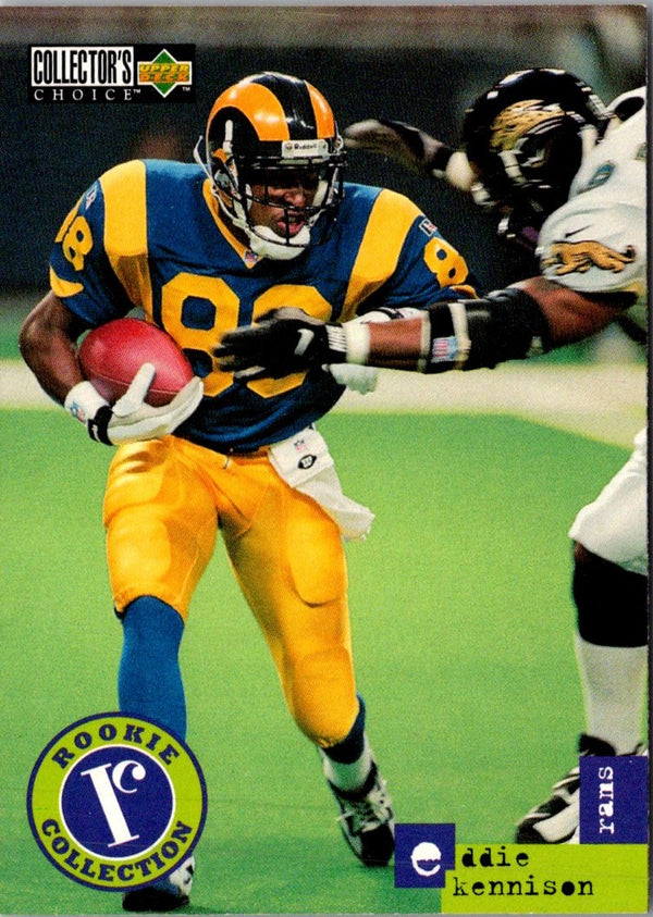 1996 Collector's Choice Update Eddie Kennison #U57 Rookie