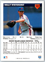 1993 Donruss Wally Whitehurst #602