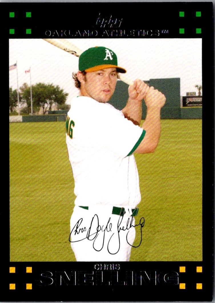 2007 Topps Updates & Highlights Chris Snelling