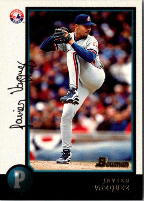 1998 Bowman Javier Vazquez #339