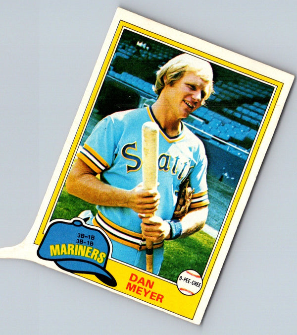 1981 O-Pee-Chee Dan Meyer #143