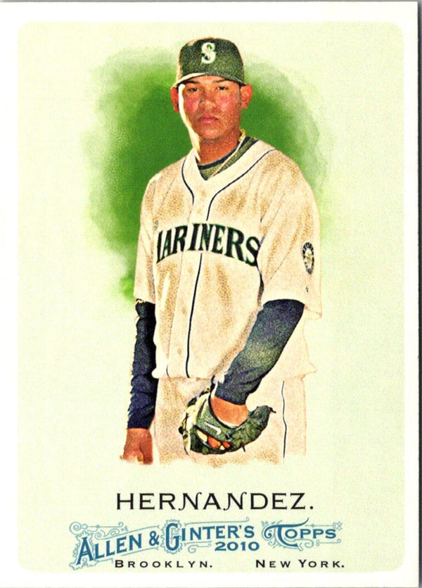 2010 Topps Allen & Ginter Felix Hernandez #169
