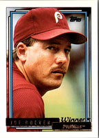 1992 Topps Joe Boever #696