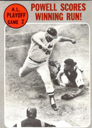 1970 Topps ALCS Game 2 - Powell Scores Winning Run! LCS
